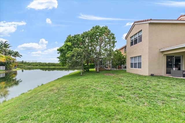 16466 SW 29th St, Miramar, FL 33027 - view of grassy yard with a water view