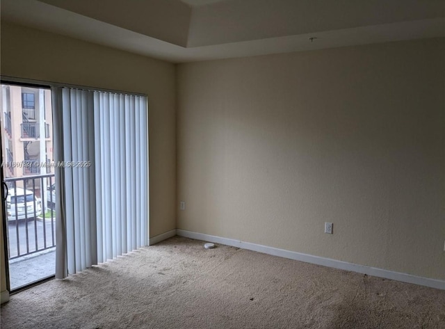 22411 SW 88th Pl Unit 9-26, Cutler Bay, FL 33190 - unfurnished room with light colored carpet and baseboards
