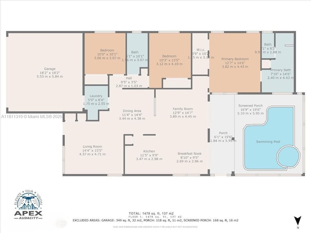 930 Briar Ridge Rd, Weston, FL 33327 - home floor plan