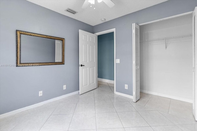 930 Briar Ridge Rd, Weston, FL 33327 - unfurnished bedroom featuring baseboards, a closet, ceiling fan, and tile patterned flooring