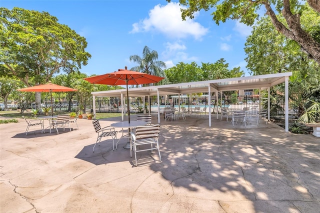 2316 SW 81st Way Unit 8, North Lauderdale, FL 33068 - surrounding community featuring a pool and a patio