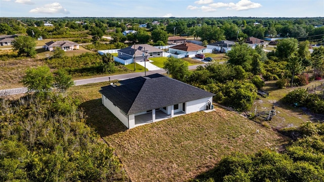 2709 58th St W, Lehigh Acres, FL 33971 - aerial perspective of suburban area