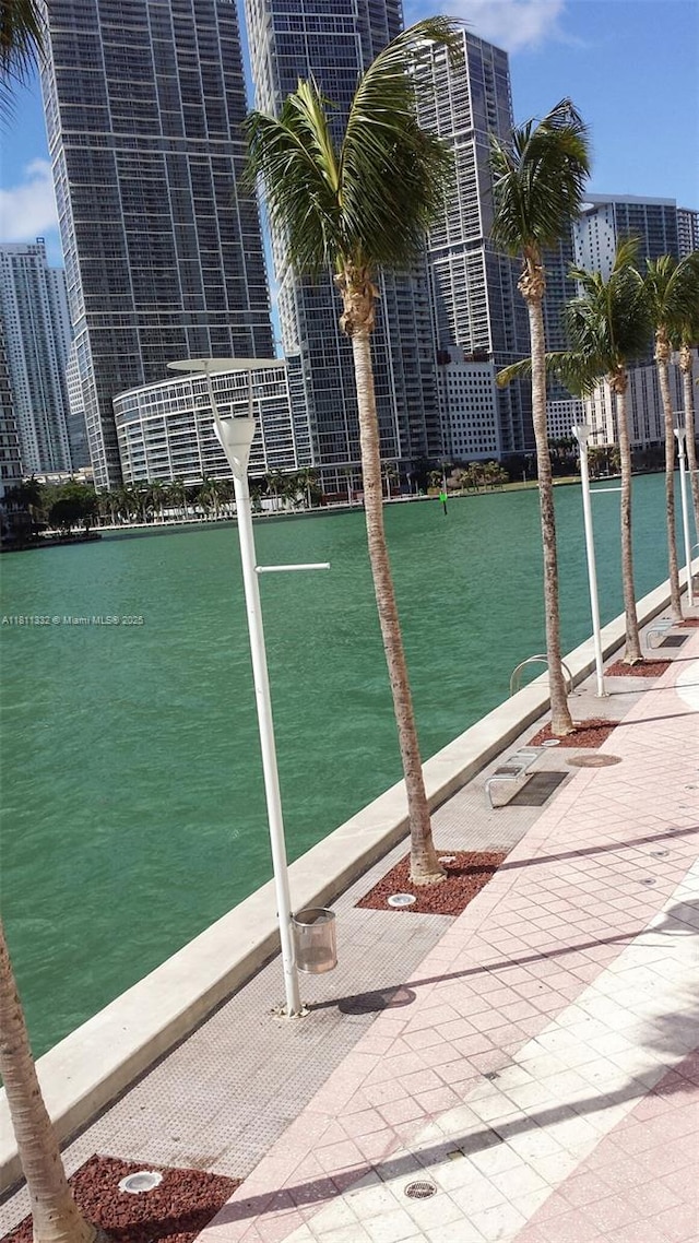 325 S Biscayne Blvd Unit 14, Miami, FL 33131 - water view featuring nearby urban area