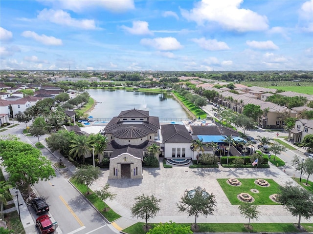9471 SW 171st Pl, Miami, FL 33196 - aerial perspective of suburban area with a large body of water