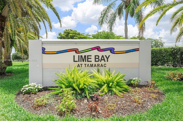 9091 Lime Bay Blvd Unit 110, Tamarac, FL 33321 - view of community sign