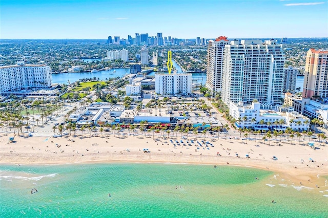 200 S Birch Rd Unit 1206, Fort Lauderdale, FL 33316 - bird's eye view of expansive coastline and city skyline