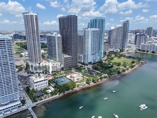 1750 N Bayshore Dr Unit 5214, Miami, FL 33132 - view of city skyline with a large body of water