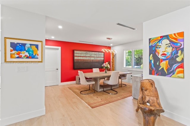 14270 SW 74th Ct, Palmetto Bay, FL 33158 - dining room featuring wood finished floors, baseboards, and recessed lighting