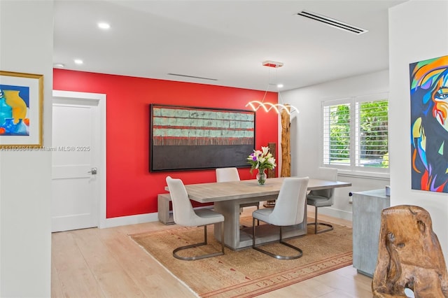 14270 SW 74th Ct, Palmetto Bay, FL 33158 - dining room featuring wood finished floors, baseboards, and recessed lighting