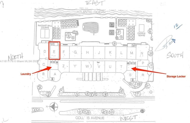 5555 Collins Ave Unit 6E, Miami Beach, FL 33140 - parcel map