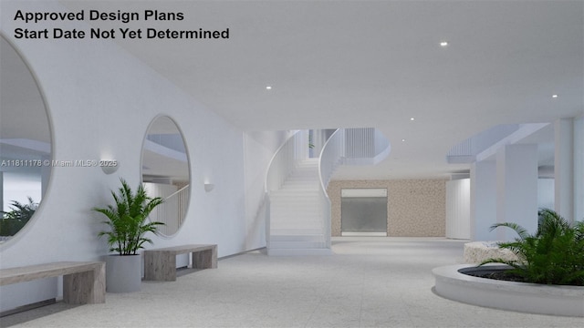 5555 Collins Ave Unit 6E, Miami Beach, FL 33140 - community lobby featuring recessed lighting