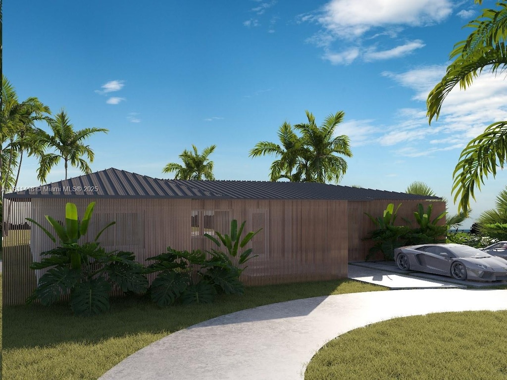 360 NW 87th St, El Portal, FL 33150 - view of grassy yard