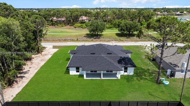 4800 Nelson Dr, Lehigh Acres, FL 33973 - aerial view of property and surrounding area featuring a local golf course