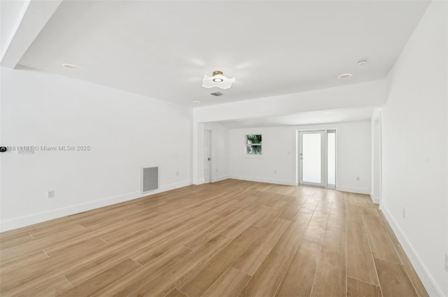 2001 SW 23rd Ave, Fort Lauderdale, FL 33312 - empty room with light wood finished floors and baseboards