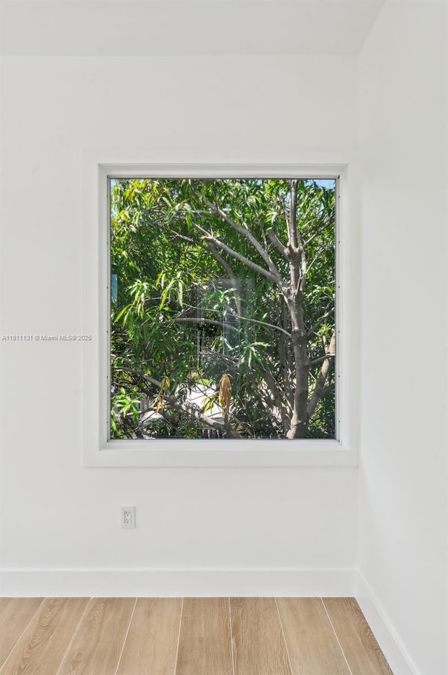 2001 SW 23rd Ave, Fort Lauderdale, FL 33312 - detailed view of wood finished floors and baseboards