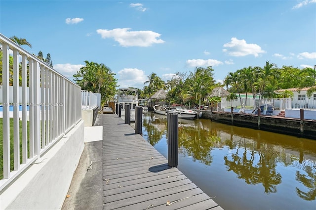 2001 SW 23rd Ave, Fort Lauderdale, FL 33312 - dock area featuring a water view