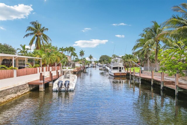 2001 SW 23rd Ave, Fort Lauderdale, FL 33312 - dock featuring a water view