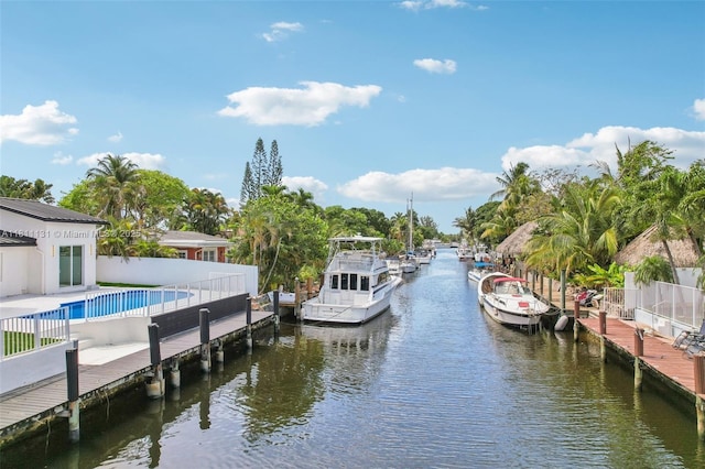 2001 SW 23rd Ave, Fort Lauderdale, FL 33312 - dock featuring a water view
