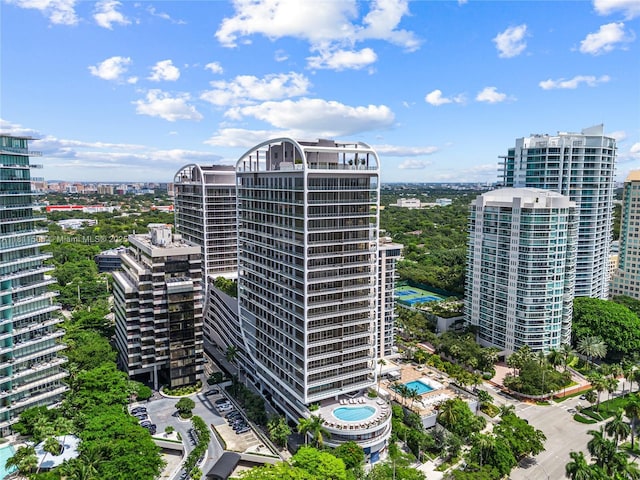 2678 Tigertail Ave Unit 513, Coconut Grove, FL 33133 - view of property with a city view