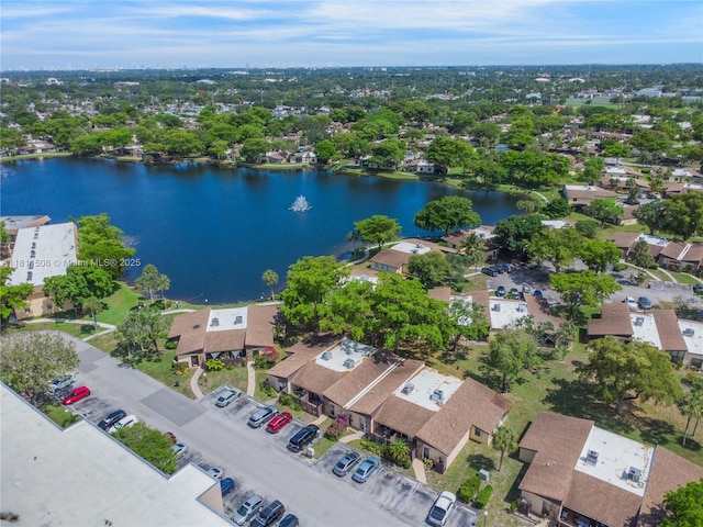 322 Briarwood Cir Unit 1-17, Hollywood, FL 33024 - aerial view of residential area with a large body of water