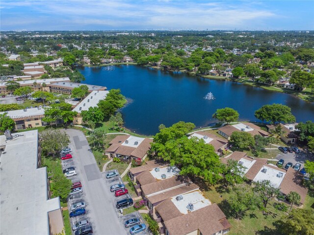 322 Briarwood Cir Unit 1-17, Hollywood, FL 33024 - aerial view of residential area with a nearby body of water