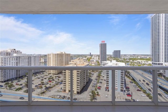 1800 S Ocean Dr Unit 1708, Hallandale Beach, FL 33009 - balcony featuring a city view