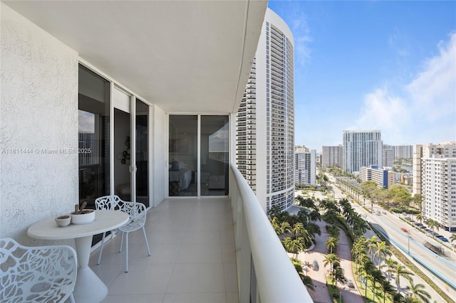 1800 S Ocean Dr Unit 1708, Hallandale Beach, FL 33009 - balcony with a view of city