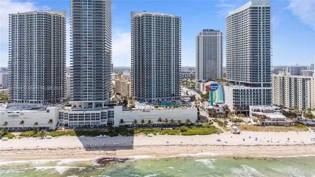 1800 S Ocean Dr Unit 1708, Hallandale Beach, FL 33009 - view of city skyline with expansive beach