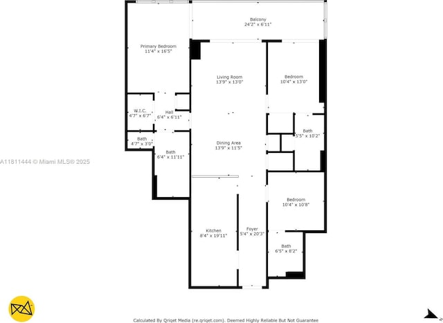 1800 S Ocean Dr Unit 1708, Hallandale Beach, FL 33009 - room layout