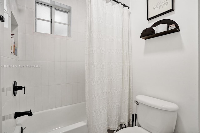 1001 NW 100th Ave, Pembroke Pines, FL 33024 - full bathroom featuring toilet and shower / bath combo