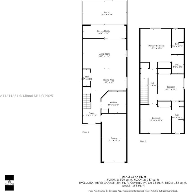 1001 NW 100th Ave, Pembroke Pines, FL 33024 - property floor plan