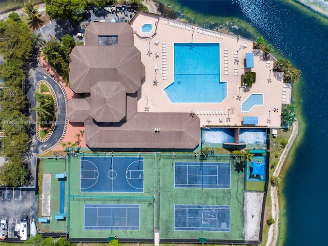 3831 NW 21st St, Coconut Creek, FL 33066 - aerial view of a pool