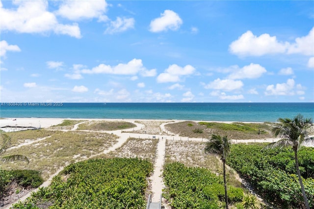 812 N Ocean Blvd Unit 405, Pompano Beach, FL 33062 - water view featuring nearby beach