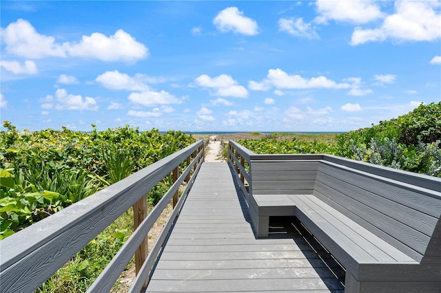 812 N Ocean Blvd Unit 405, Pompano Beach, FL 33062 - view of community with view of water and beach