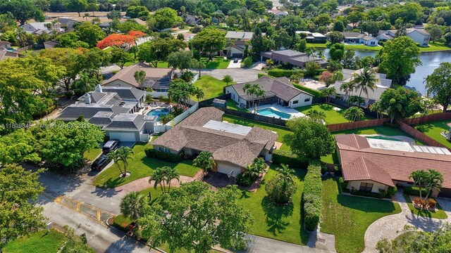 651 E Lake Dasha Dr, Plantation, FL 33324 - aerial view of residential area