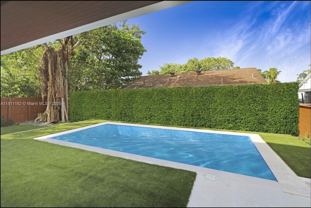 330 SW 19th Rd, Miami, FL 33129 - view of pool with a fenced backyard
