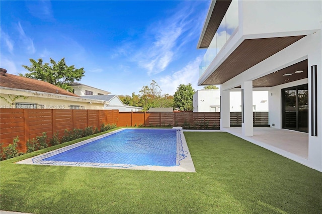 330 SW 19th Rd, Miami, FL 33129 - view of pool featuring a fenced backyard and a patio area