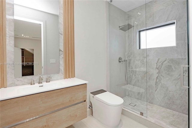 330 SW 19th Rd, Miami, FL 33129 - bathroom featuring a walk in shower and vanity