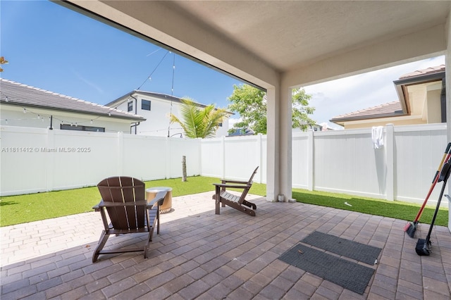 4366 SW 174th Ave, Miramar, FL 33029 - fenced backyard with a patio