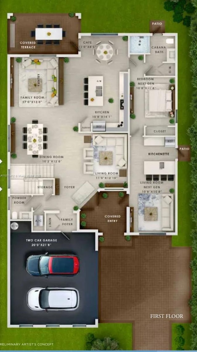 4366 SW 174th Ave, Miramar, FL 33029 - floor plan / room layout