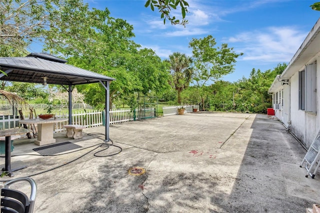 4035 N 110th Ave N, West Palm Beach, FL 33411 - view of patio / terrace featuring a gazebo
