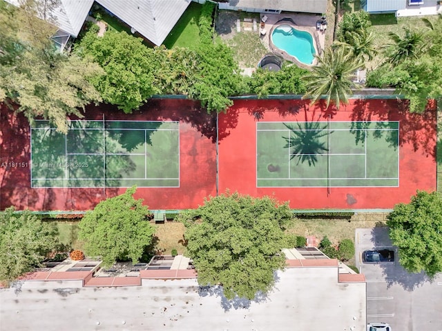 132 S Cypress Rd Unit 518, Pompano Beach, FL 33060 - bird's eye view of a pool area