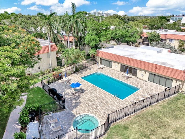 132 S Cypress Rd Unit 518, Pompano Beach, FL 33060 - community pool with a hot tub