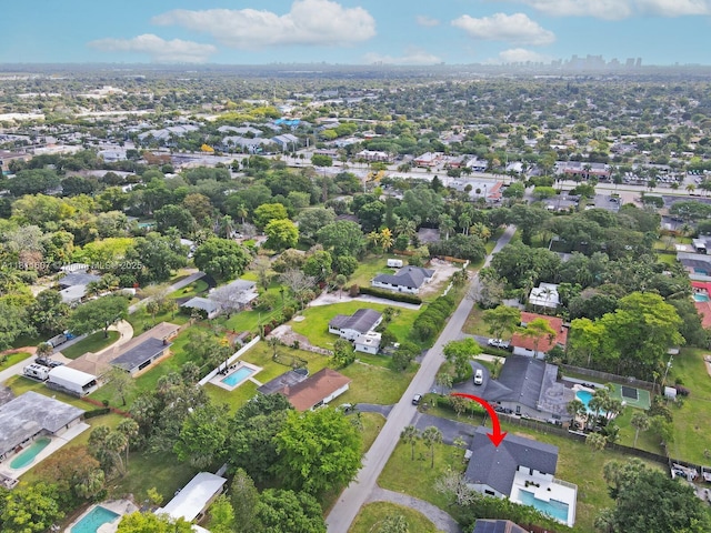 4220 SW 4th St, Plantation, FL 33317 - aerial overview of property's location featuring nearby suburban area