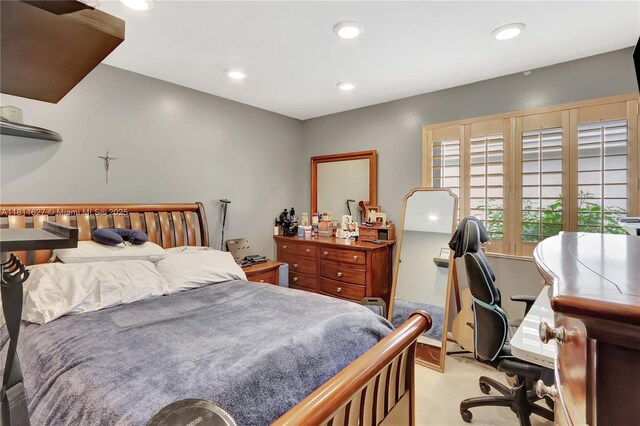 3720 NW 20th St, Coconut Creek, FL 33066 - bedroom with recessed lighting and a desk