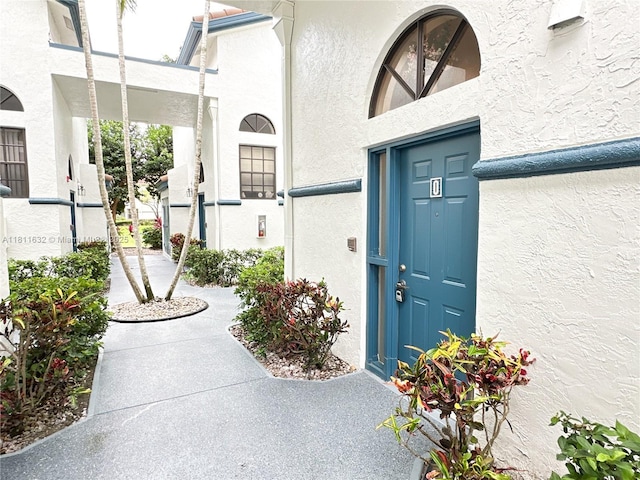 5154 Floria Dr Unit O, Boynton Beach, FL 33437 - property entrance featuring stucco siding