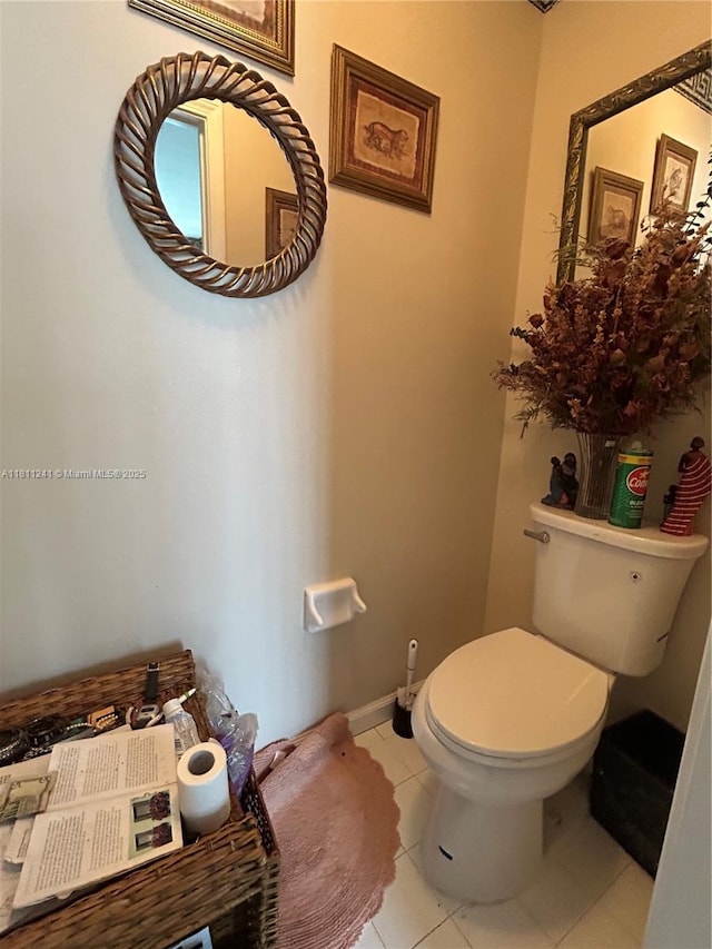 11920 SW 20th St, Miramar, FL 33025 - half bath featuring toilet and tile patterned floors