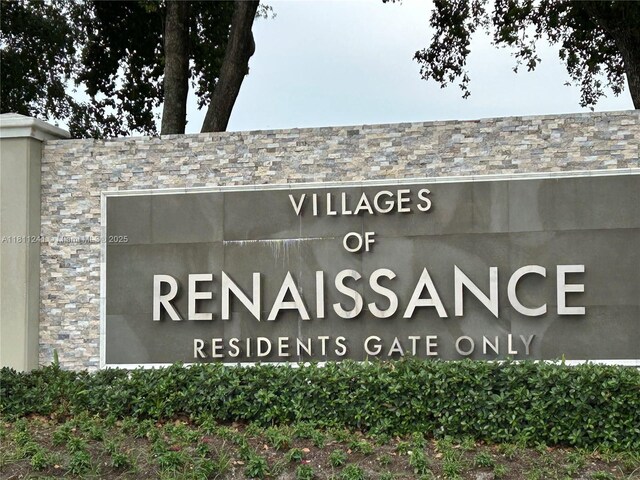 11920 SW 20th St, Miramar, FL 33025 - view of community sign