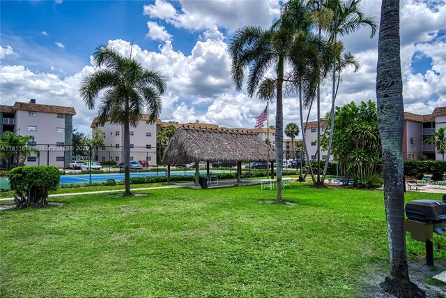 2500 SW 81st Ave Unit 402, Davie, FL 33324 - view of community with a gazebo