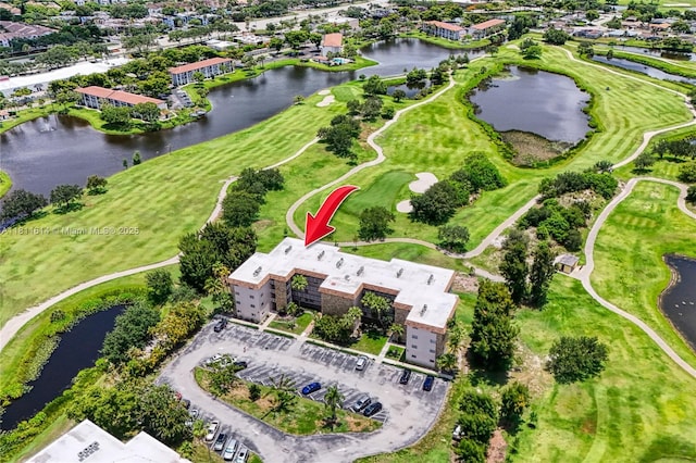 2500 SW 81st Ave Unit 402, Davie, FL 33324 - aerial view of a large body of water and a golf club